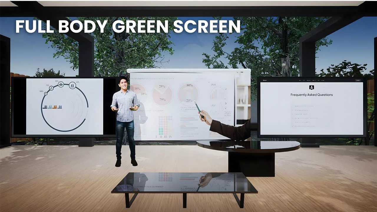 VPR Full Body Green Screen Feature